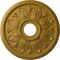 Ekena Millwork Edinburgh Ceiling Medallion (Canopies up to 5 1/8"), 18 1/8"OD x 3 1/2"ID x 2 3/4"P, Pharaohs Gold CM18ED1PGS - alternate 1